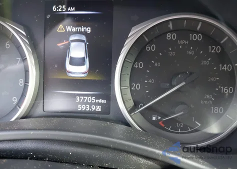 2019 Infiniti Q50 3.0T Luxe from USA, damaged, VIN JN1EV7AP3KM512166